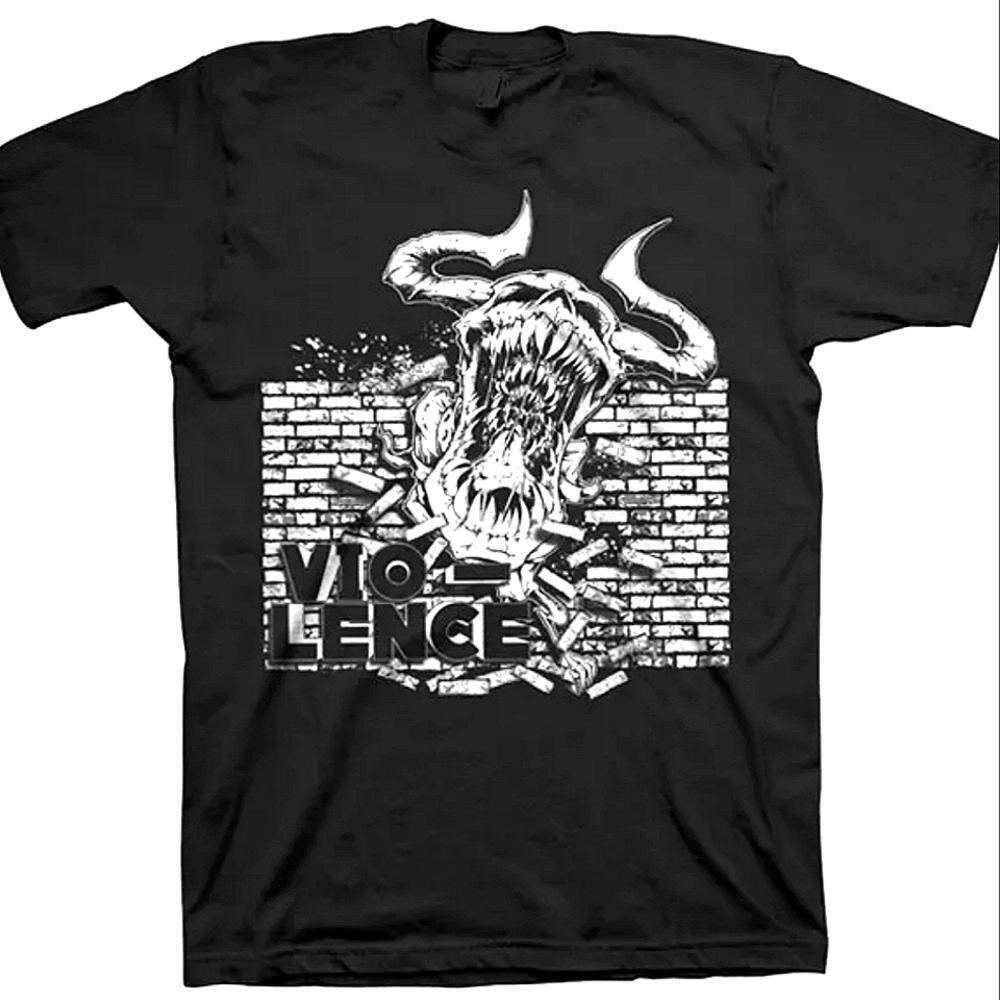 Vio-Lence Vio Demon Horns Thrash Metal Shirt